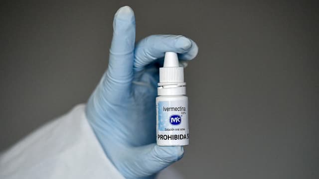 Image d'illustration - Un flacon d'ivermectine