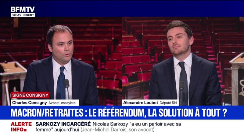 Signé Consigny - "On devra faire une nouvelle réforme des retraites"
