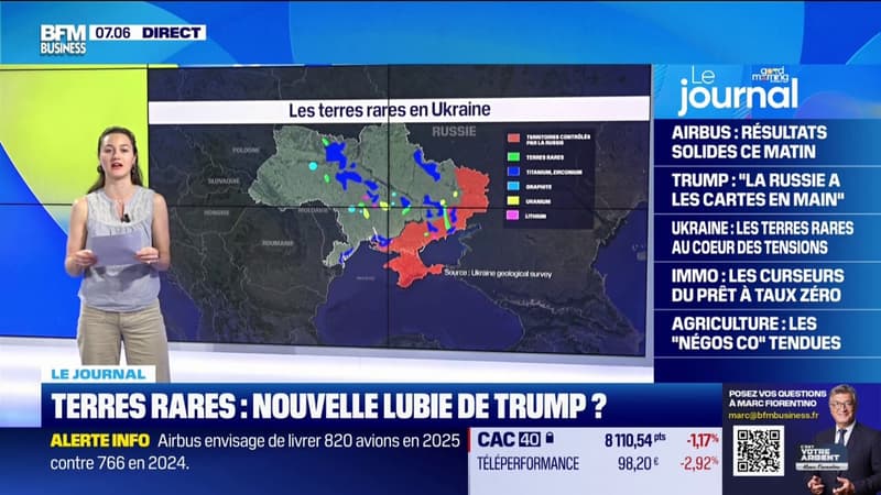 Terres rares : nouvelle lubie de Trump ?