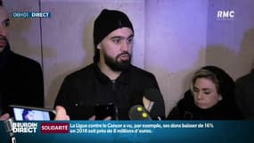 "Gilets jaunes": "On était juste venu faire un hommage", Eric Drouet s'est exprimé avant son arrestation