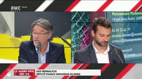 Violences contre les parlementaires: "Les injonctions permanentes à devoir s'indigner quand la majorité est attaquée c'est sans moi", clame Ugo Bernalicis, député LFI