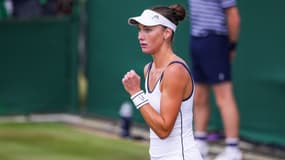Carson Branstine lors des qualifications de Wimbledon - le 24/06/2025