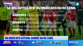 Le RC Lens conclut un mercato estival animé, finalement sans Coupe d'Europe