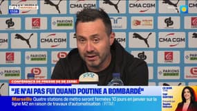 "Je ne quitterai pas le navire", assure Roberto De Zerbi avant Lens-OM