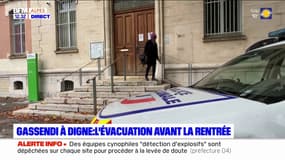 Alpes-de-Haute-Provence: le collège Gassendi évacué après une alerte à la bombe