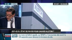 Brunet & Neumann: Est-ce à l'Etat de sauver l'usine d'Alstom à Belfort ? - 14/09