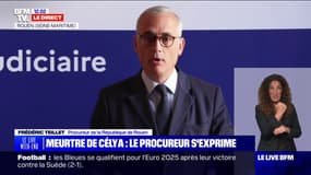 Mort de Célya: "J'ai immédiatement ouvert une enquête pour tentative d'homicide sur conjoint, enlèvement et séquestration de mineur de moins de 15 ans", annonce le procureur 