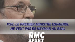 PSG: le Premier ministre espagnol ne veut pas de Neymar au Real