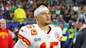 Le joueur de football américain Patrick Mahomes, à Phoenix le 12 février 2023