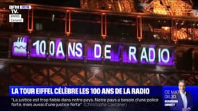 La Tour Eiffel fête les 100 ans de la radio