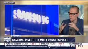 Samsung investit 16 milliards d'euros dans les puces