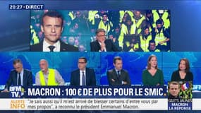 Crise des gilets jaunes: Ce qu’il faut retenir de l’allocution d’Emmanuel Macron (1/4)