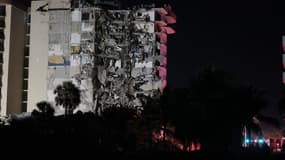 Des images du bâtiment effondré 