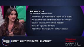 FORUM BFM - Les mesures proposées par Sébastien Lecornu dans son budget