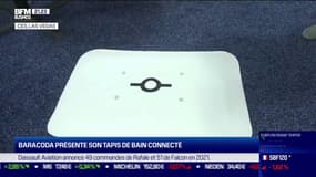 Baracoda Group présente son nouveau tapis de bain connecté: