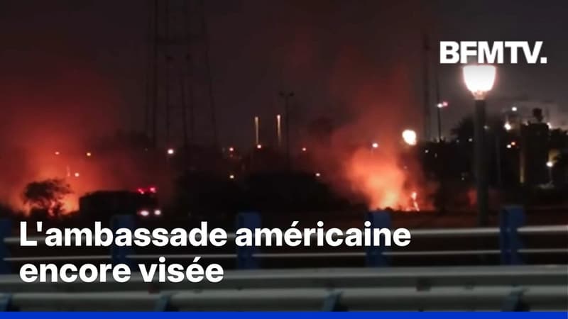 Guerre au Moyen-Orient: l'ambassade américaine à Bagdad a de nouveau été visée par une attaque de drone