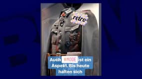 Le cliché de l'uniforme nazi publié sur Instagram 