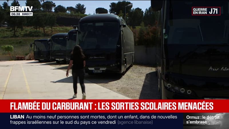 Les sorties scolaires menacées par la flambée des prix du carburant