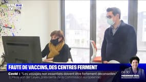 Covid-19: des centres de vaccination contraints de fermer, faute de doses