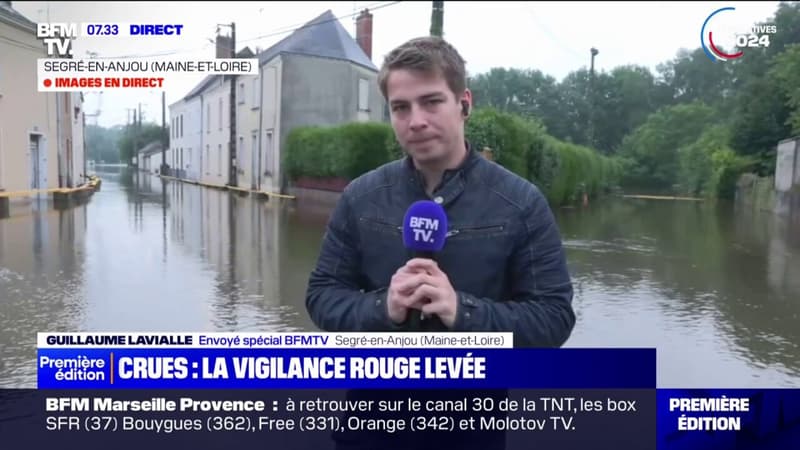 Inondations: le département du Maine-et-Loire touché également par de fortes crues