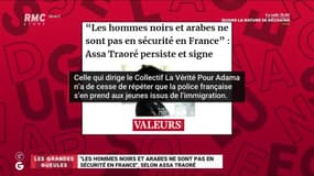 Les tendances GG: "Les hommes noirs et arabes ne sont pas en sécurité en France", selon Assa Traoré - 08/02