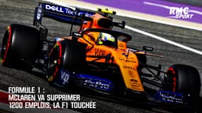 McLaren va supprimer 1200 emplois, la F1 touchée 