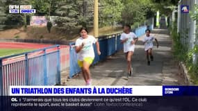 Lyon: 800 enfants découvrent le triathlon à la Duchère