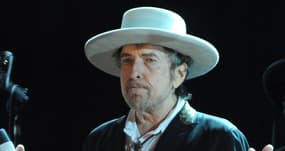 Le chanteur Bob Dylan aux Vieilles Charrues