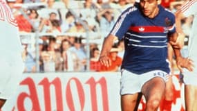 Michel Platini lors de l'Euro 1984 remporté par les Bleus.