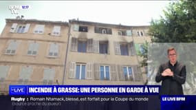 Incendie à Grasse: une personne a été placée en garde à vue