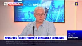 Fermerture des écoles: Florence Delannoy, proviseure à Lille, estime que la vaccination des enseignants est "très bonne chose"