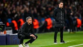Luis Enrique et Xavi