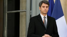 Le Premier ministre Gabriel Attal, le 12 janvier 2024 à Paris