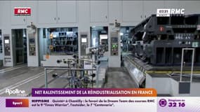 La réindustrialisation de la France ralentit et c'est un mauvais signal