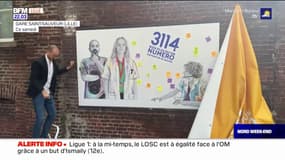 Lille: une fresque sur la gare Saint-Sauveur pour mettre en avant la prévention du suicide