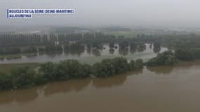 La boucle de la Seine, en Seine-Maritime, dimanche 5 juin, touchée par les innondations