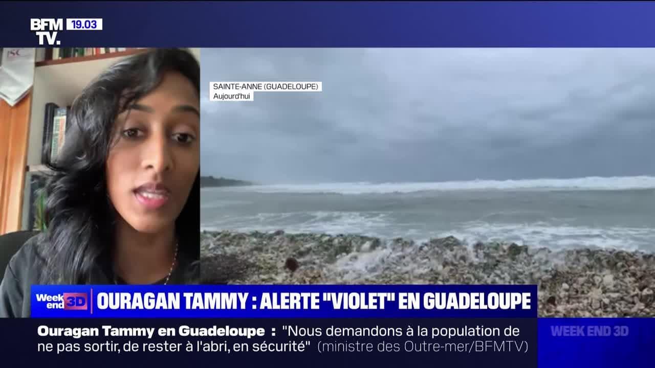 Tammy Ragan Ouragan Tammy : alerte maximale en Guadeloupe - 21/10