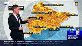 Météo Côte d’Azur: une belle journée prévue ce samedi, 20°C attendus à Nice et Menton
