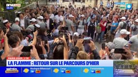 Flamme olympique: retour sur la traversée de Paris du 15 juillet 