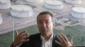 Jaroslav Pantucek, patron du groupe public tchèque Mero exploitant des oléoducs du pays, lors d'une interview avec l'AFP, le 17 juin 2025 à Nelahozeves, en République tchèque (photo d'illustration).