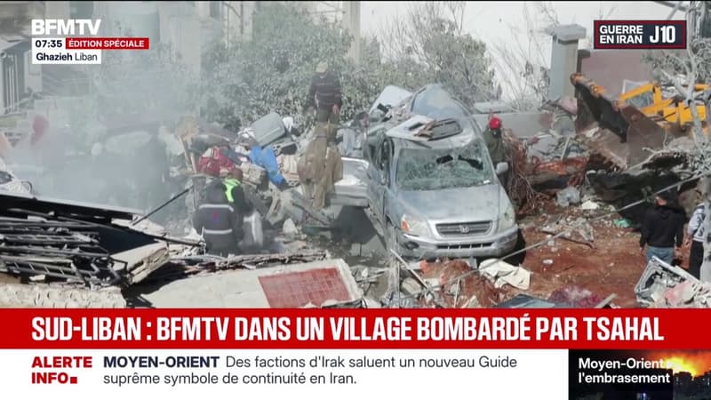Guerre au Moyen-Orient: reportage au cœur d'un village libanais bombardé par l'armée israélienne