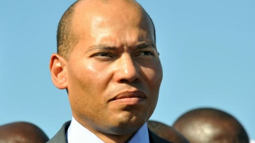 Karim Wade le 30 octobre 2008 à Dakar