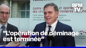 Bombe découverte à Gare du nord: Philippe Tabarot, ministre des transports, fait le point
