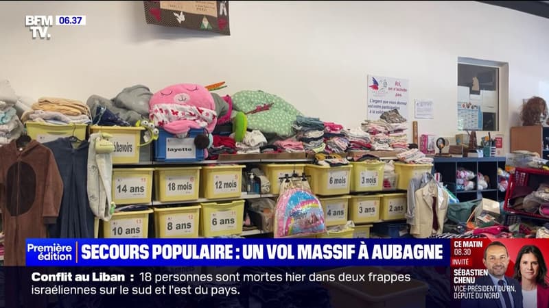 Secours populaire: un vol massif dans son stock à Aubagne