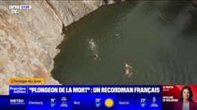 "Ce qu'on ressent, c'est à aucun moment de la peur en l'air": un Français bat le record du monde du "saut de la mort"