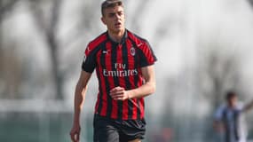 Daniele Maldini sous le maillot de la Primavera