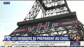 Coupe de France: une Tour Eiffel de 32m érigée aux Herbiers pour soutenir le club