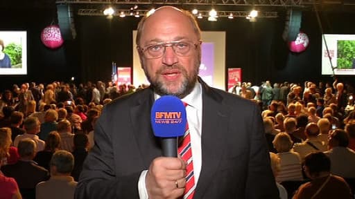 L'eurodéputé allemand Martin Schulz