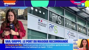 Var: le port du masque recommandé pour faire face à l'épidémie de grippe
