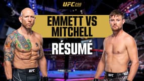 Résumé UFC 296 : Emmett inflige un KO terrifiant à Mitchell 